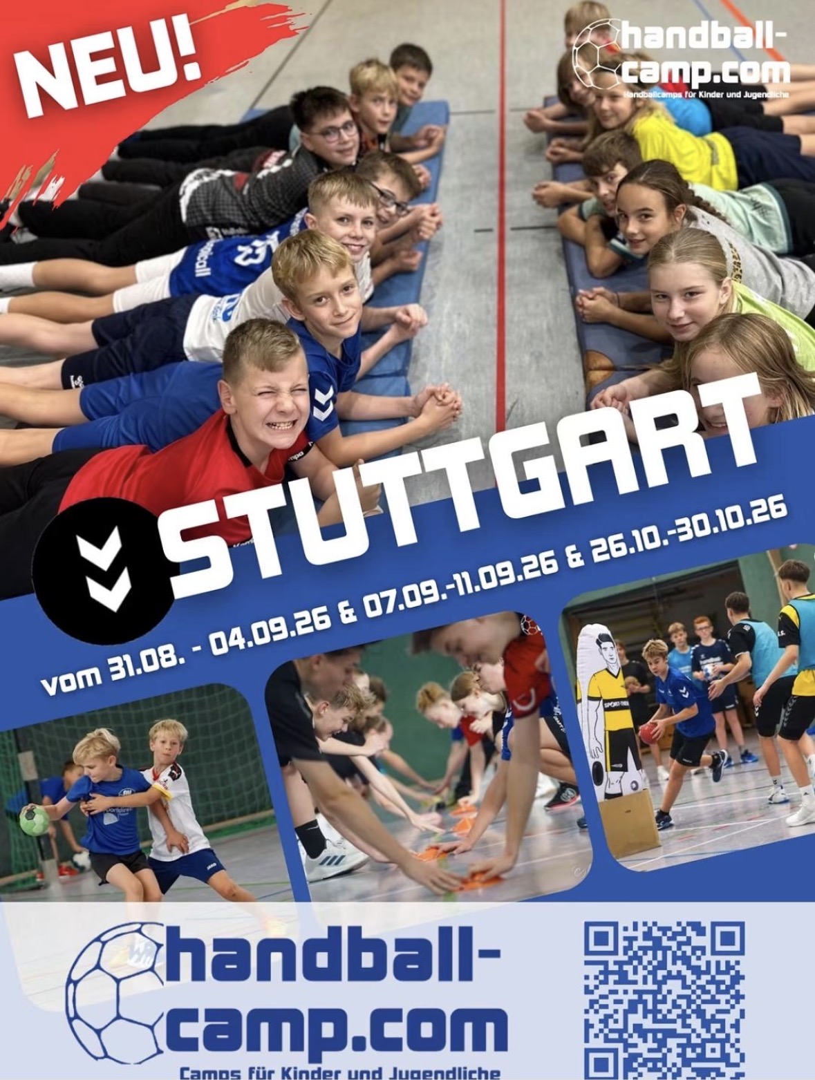 Handballcamps in Stuttgart – Ferien voller Handballspaß