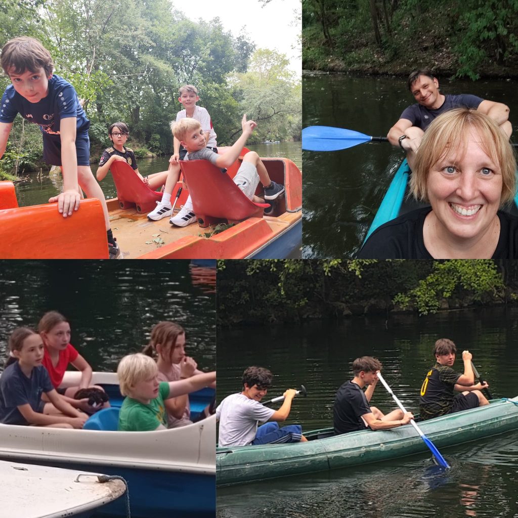 Sommertraining mit den Kindern